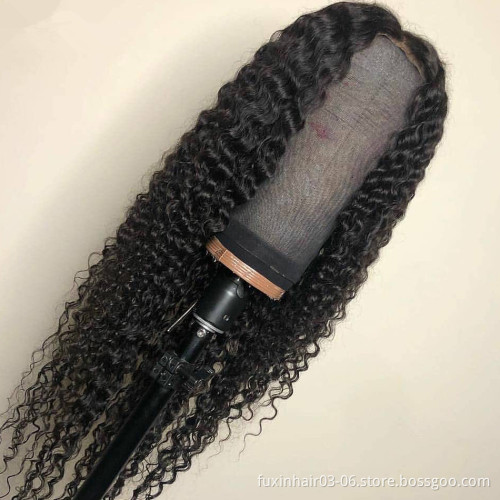 In Miami Lace Closure Wig 100% Natural Human Hair Lace Front Deep Wave 360 Lace Frontal Closure Wig Virgin Cuticle Aligned Hair